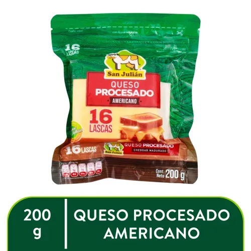Queso San Julian Procesado Amarillo - 200 g
