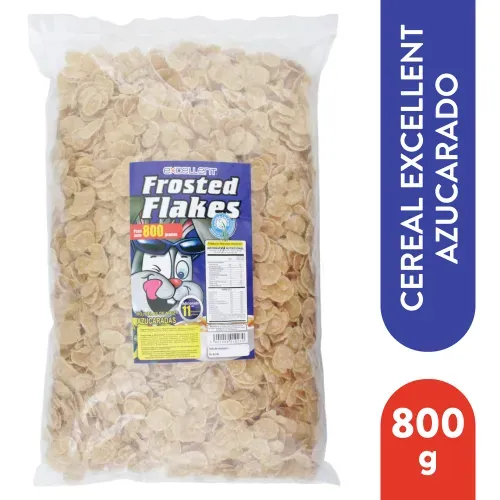 Cereal Excellent Hojuelas Tostadas De Maíz Azucarada - 800g.