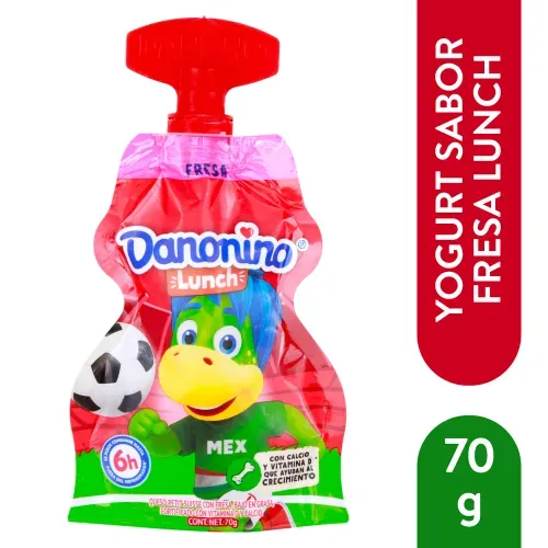 Yogurt Danonino Lunch Fresa - 70 g