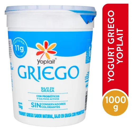 Yogurt Yoplait Griego Batido Natural - 1000 g