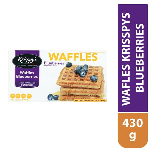 Waffles Blueberry Krisppyes 430g