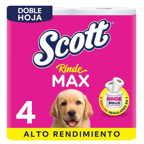Papel Hig Scott Rindemax 420h 4ea