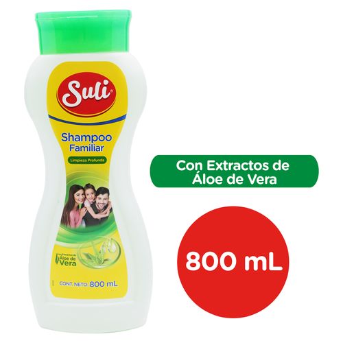 Shampoo Suli familiar Aloe Vera - 800 ml