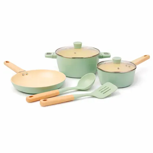 Bateria De Cocina 7 Piezas Mainstays