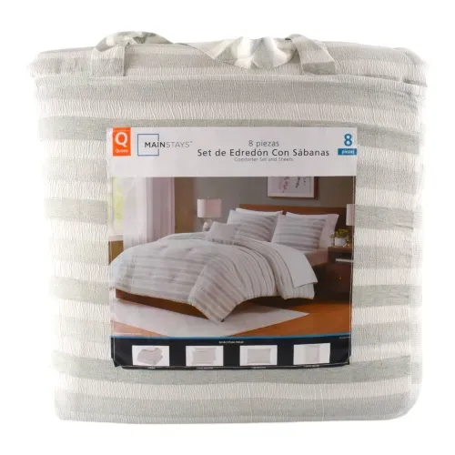 Edredon Hs Beacon De 8 Piezas Queen