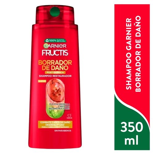Sh Borrador d Dano Post q Fructis 350 ml