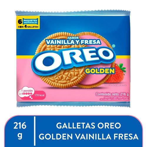 Galleta Oreo Fresa 216gr