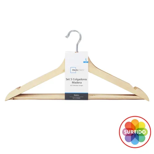 Set De 5 Serchas De Madera