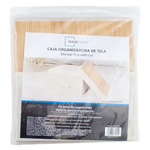 Cubo Organizador Con Tapa