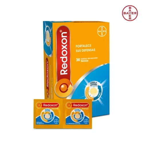 Redoxon Ef 1G Naranja Bayer 36 Tab - Precio Indicado por Tableta