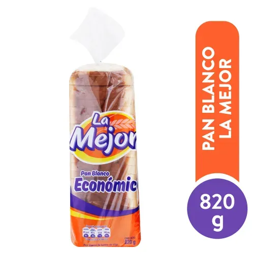 Pan Blanco Economico Lm 820 Gr