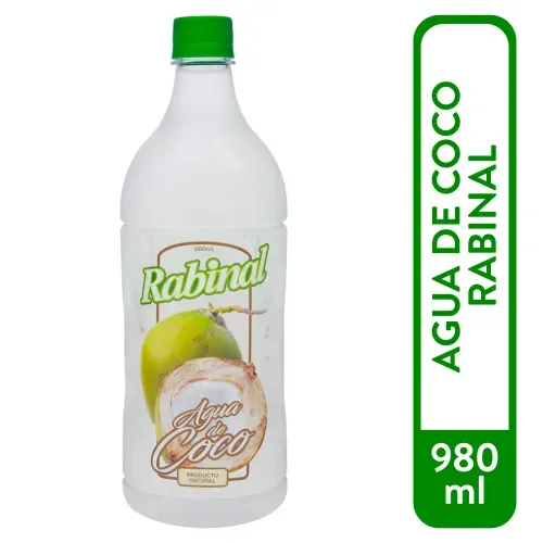 Agua Rabinal De Coco 100% Natural - 980ml