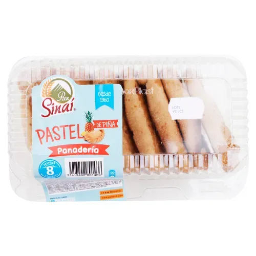 Pastelito piña Sinai blister -8 uds