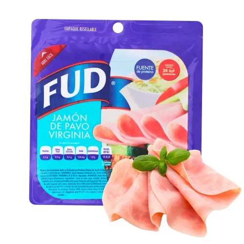 Jamón Fud Virginia De Pavo - 450 g