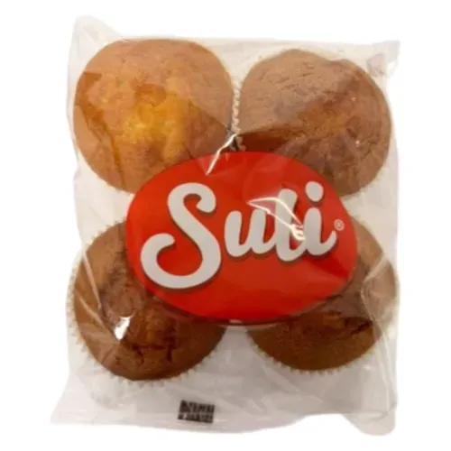 Muffin Vainilla 4 Pack Suli