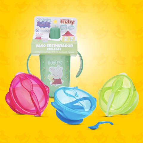 Alimentos para bebés llenos de sabor y  nutrientes esenciales