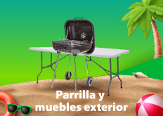 Productos para parrilla y muebles de exterior para el  verano
